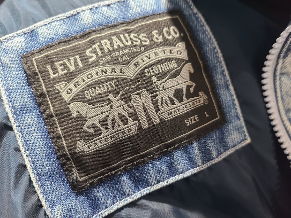 LEVI'S 리바이스 데님 푸퍼 패딩 상품이미지3