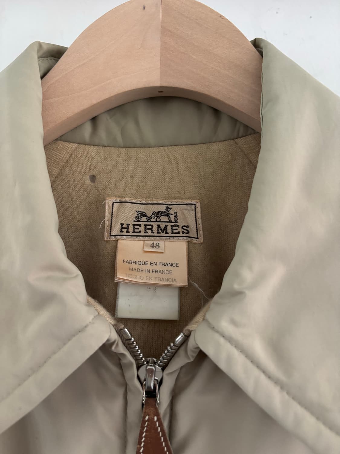 Hermes 에르메스 베이지 자켓 상품이미지6