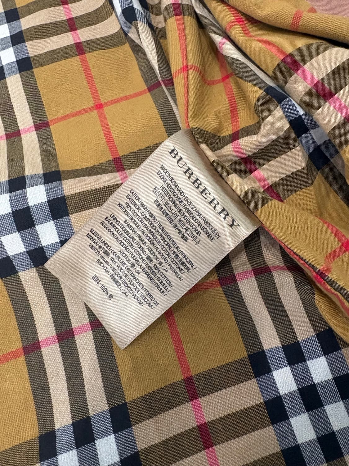 burberry vintage aldeby trench coat 상품이미지6