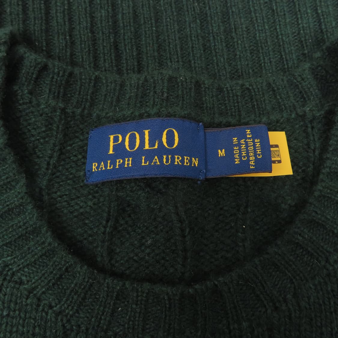 폴로 케이블 니트 여성용 M 상품이미지4