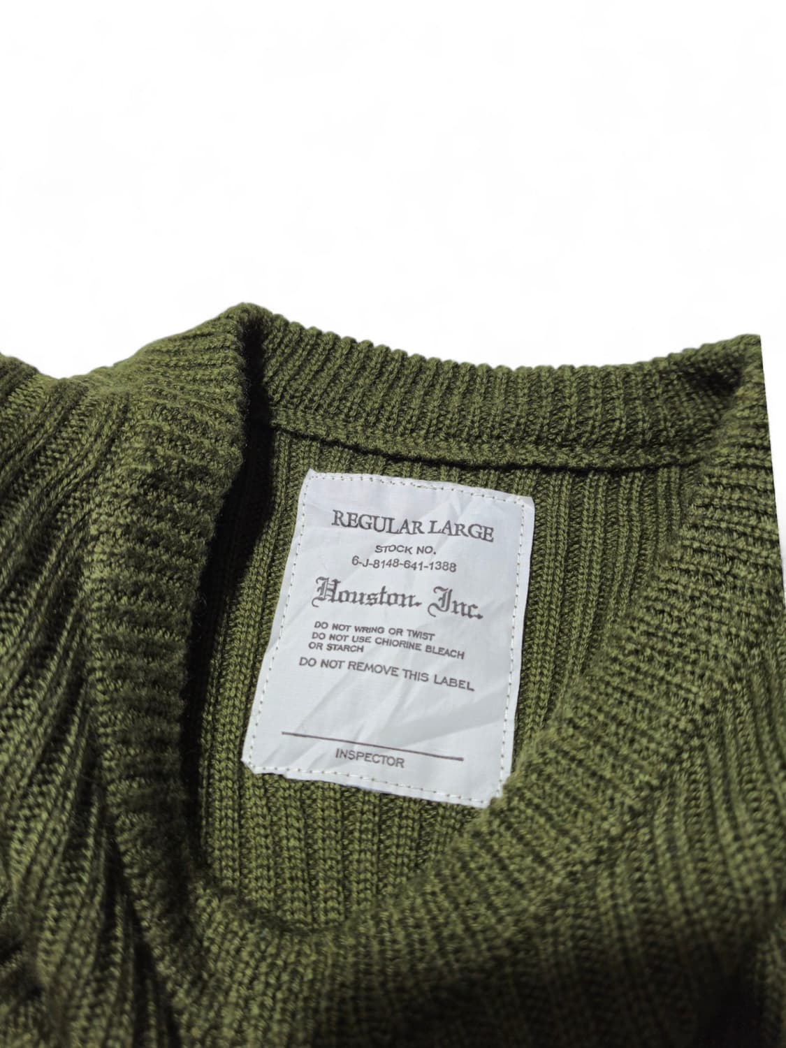 휴스턴 Houston 커맨더 코만도 니트 밀리터리니트 L 상품이미지5