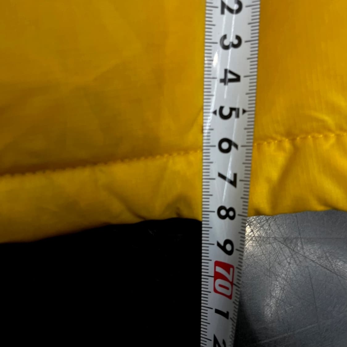 노스페이스 눕시 옐로우 조끼패딩점퍼  95-100 상품이미지5