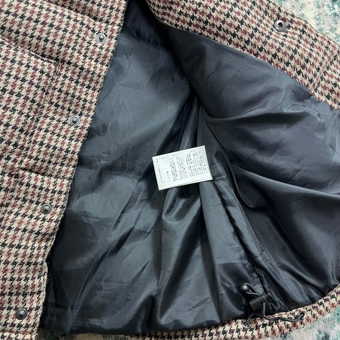 Coen Jpn 코엔 칙 패턴 패딩 조끼 베스트(M) 상품이미지3