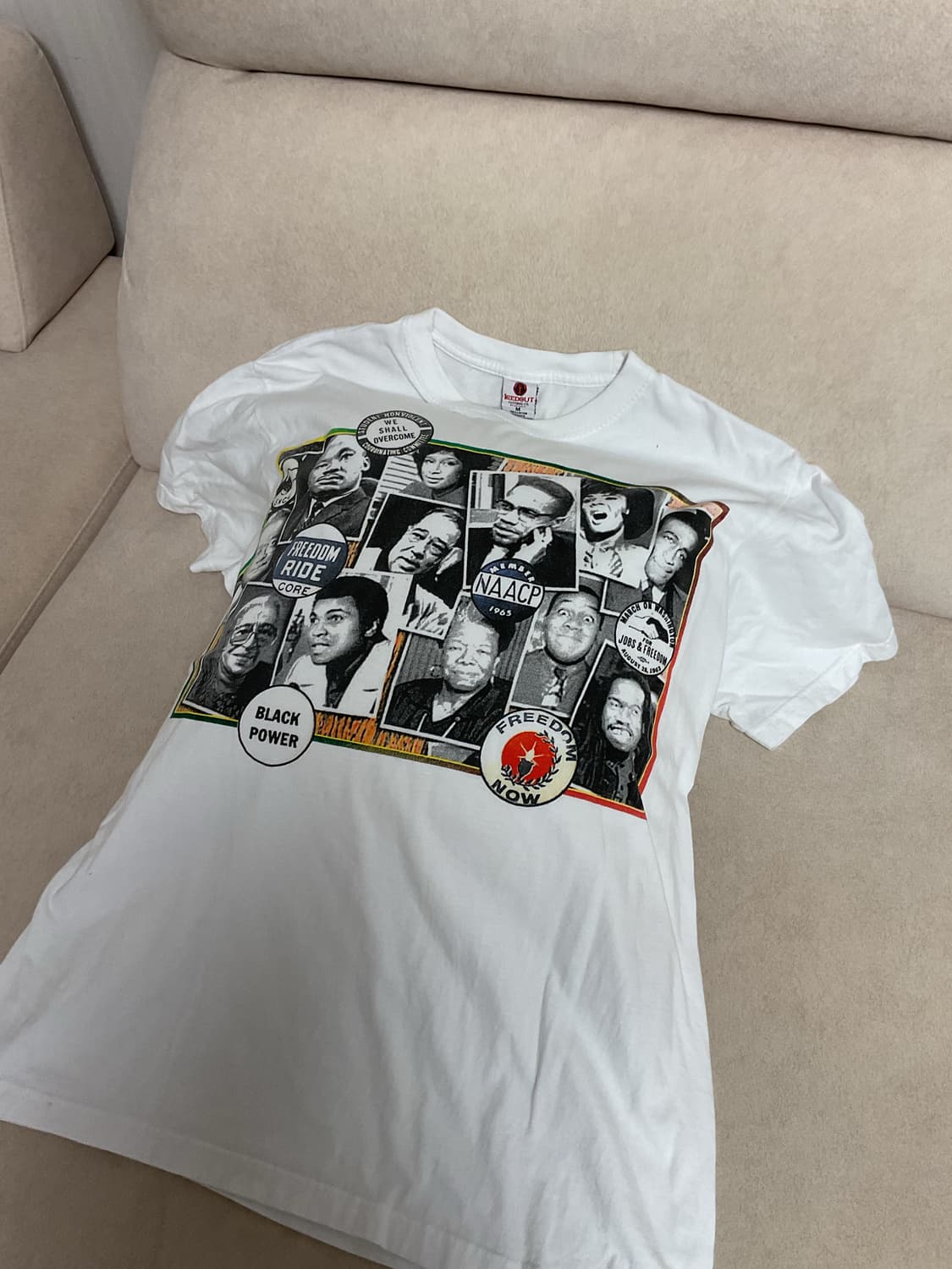American vintage naacp tee 상품이미지2