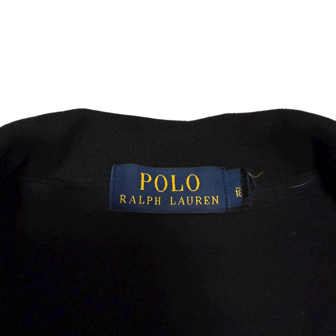 ⭐️희귀⭐️폴로 랄프로렌 빅포니 코튼집업 면져지 블랙 레드 상품이미지8