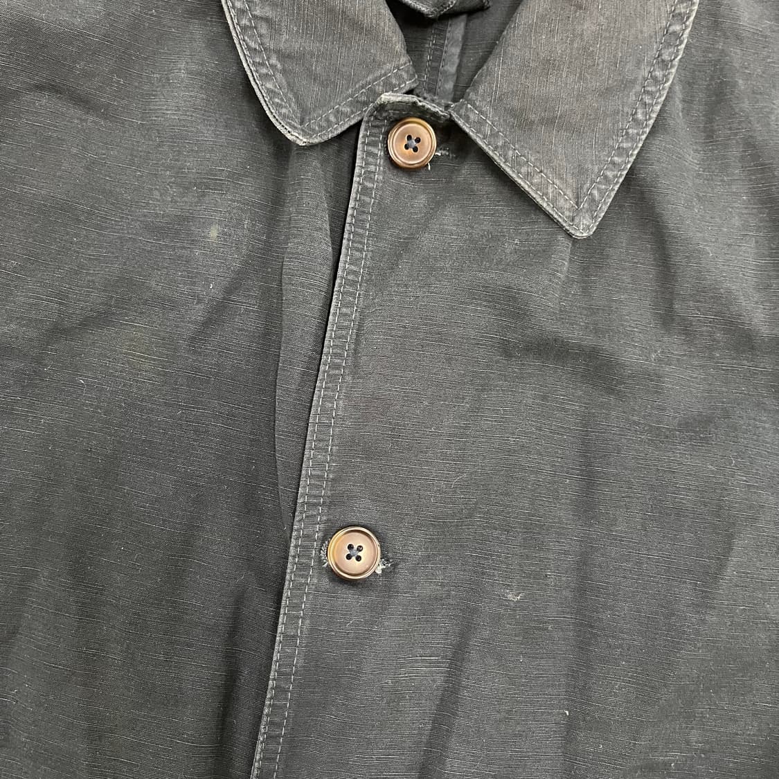 [M] SKU 세이브카키 코튼 트렌치 코트 자켓 0112M1 상품이미지5