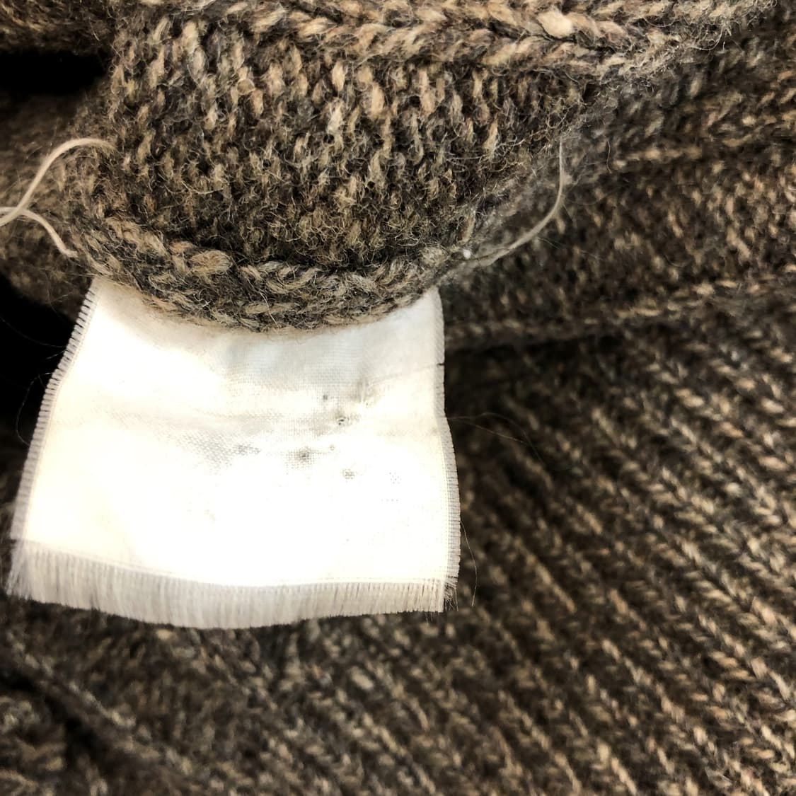 마에스트로 케이블 헤비울 니트집업 100 사이즈  상품이미지6