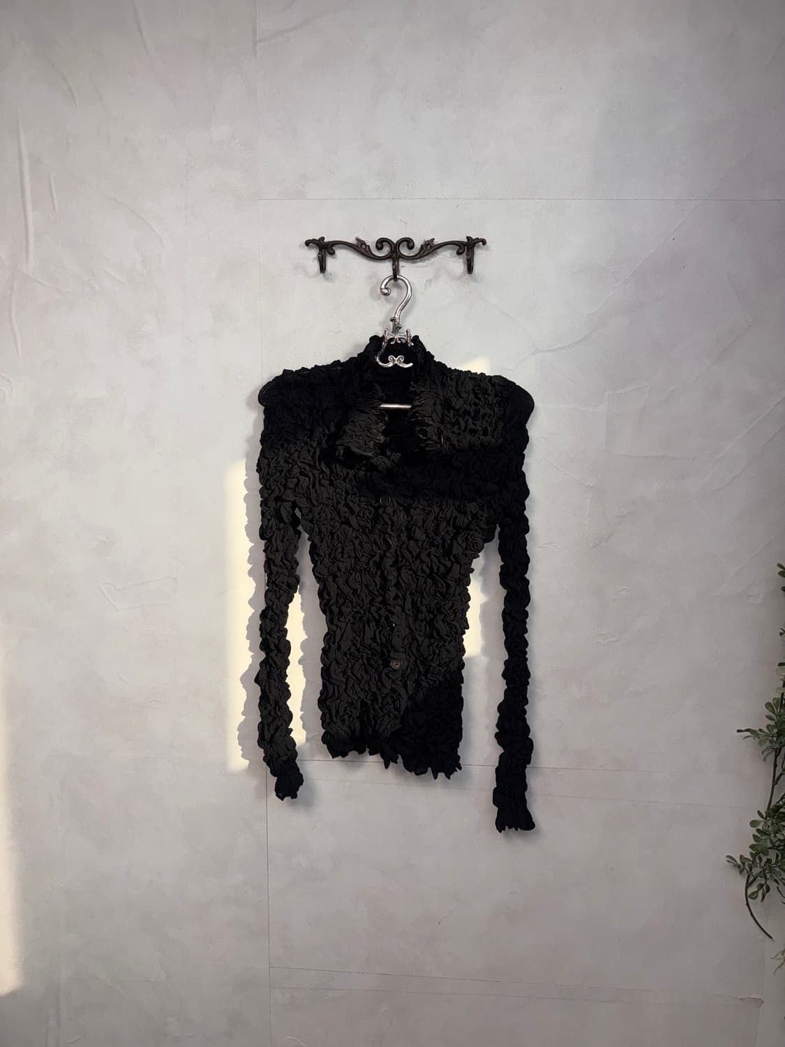 ISSEY MIYAKE cauliflower pleats blouse 상품이미지2