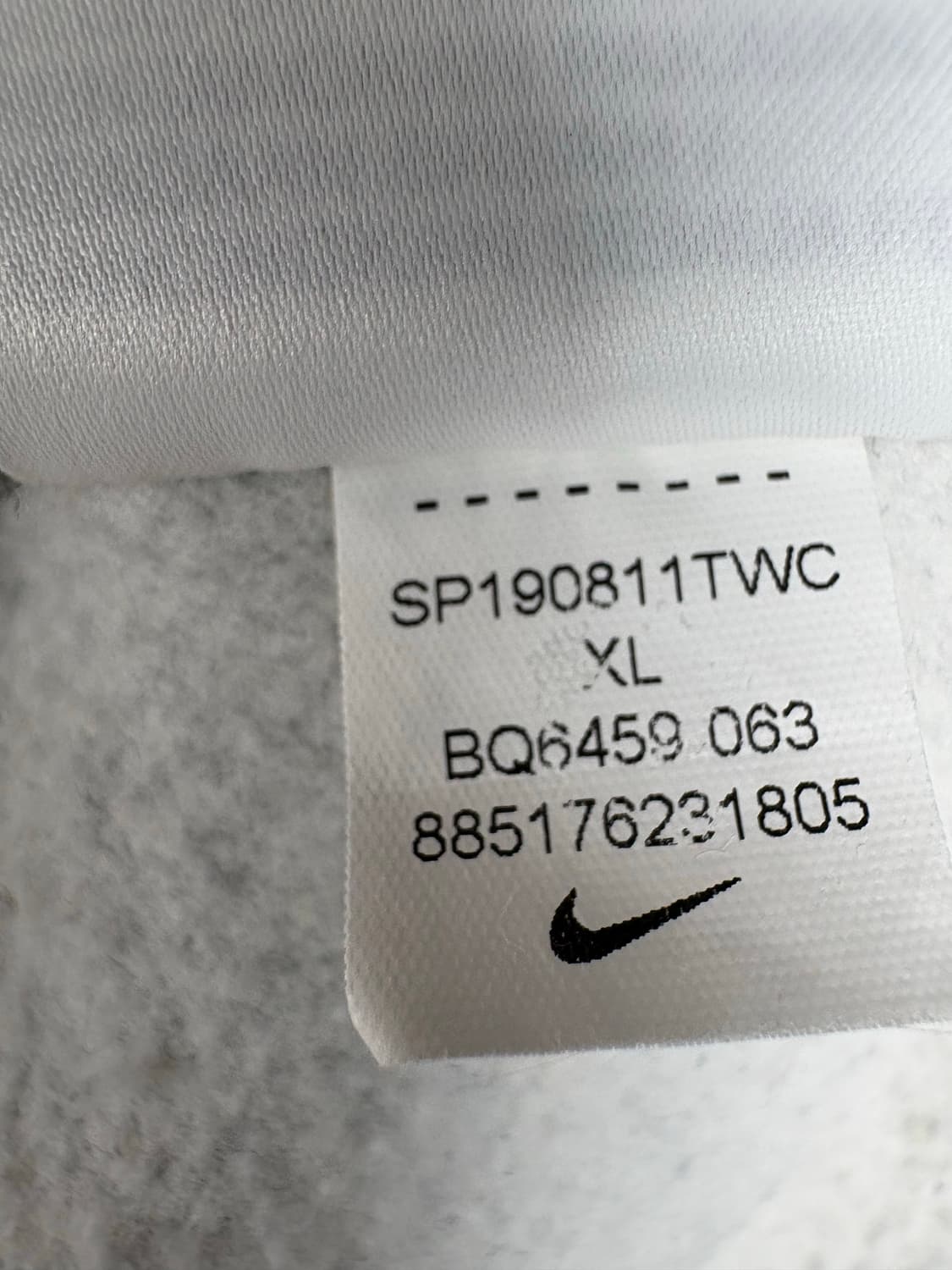 나이키 빅스우시 기모 후드 집업 상품이미지5