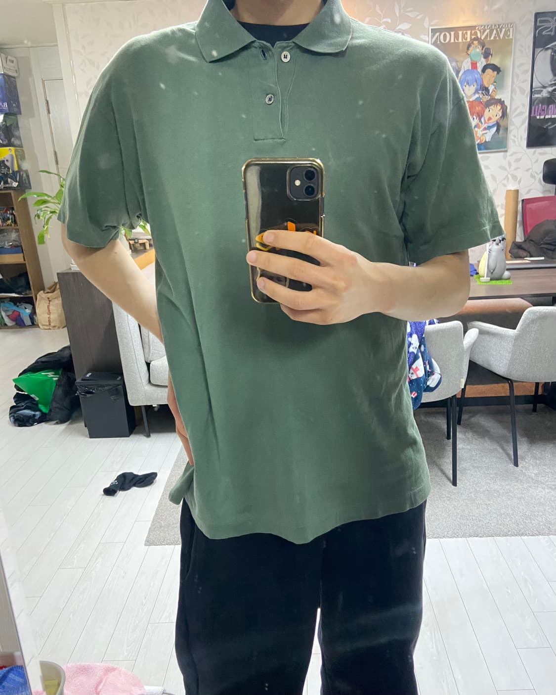 [OS] AD 1989 꼼데가르송 옴므 폴로 티셔츠 상품이미지6