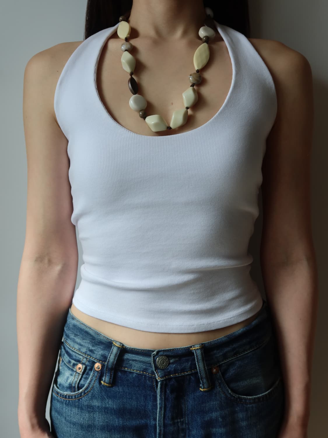 mixed bead necklace 상품이미지2