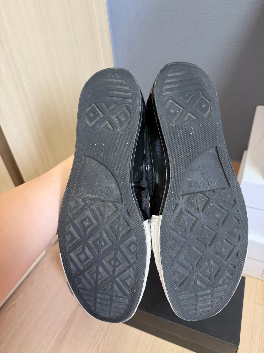 언더커버 컨버스 블랙 280사이즈 상품이미지3