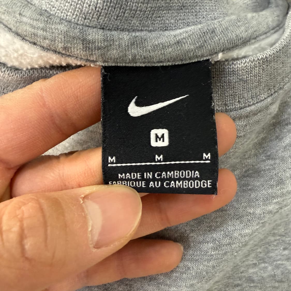 [M] 나이키 기모 스우시 맨투맨 0107T1 상품이미지3