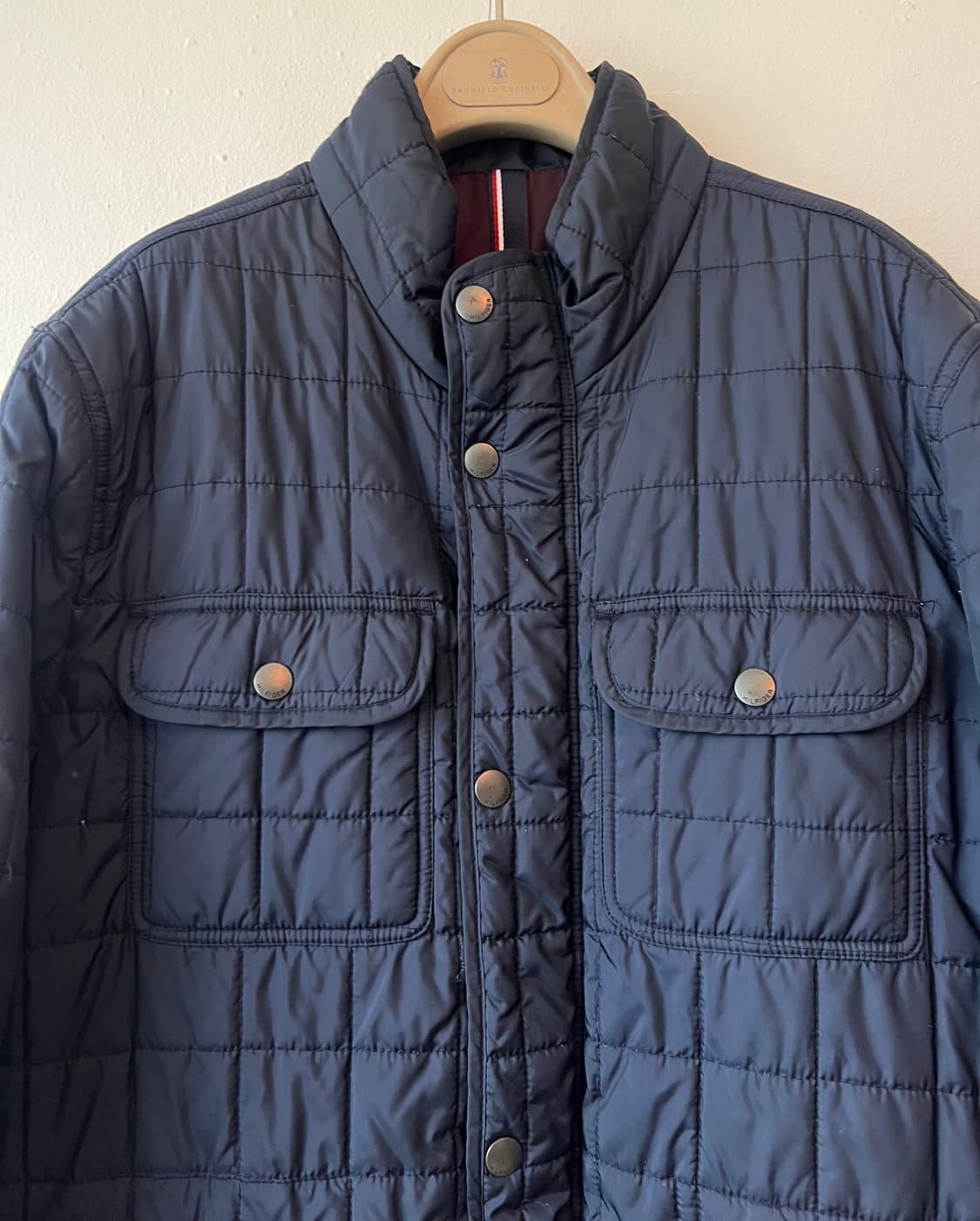 타미힐피거 남성 네이비 퀠팅누빔자켓

 상품이미지2