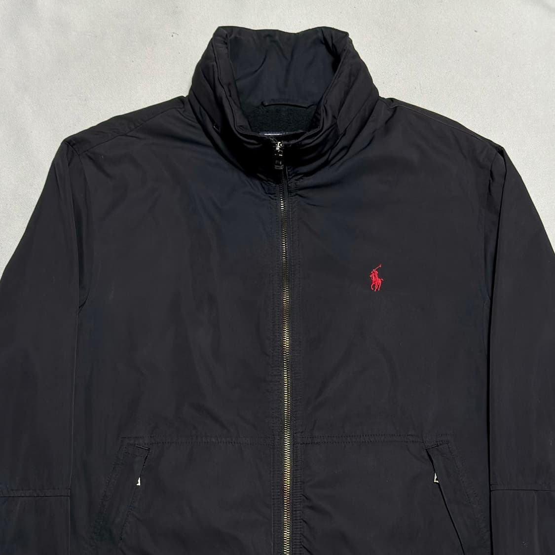 M 폴로랄프로렌 블랙 폴리쉘 자켓 상품이미지1