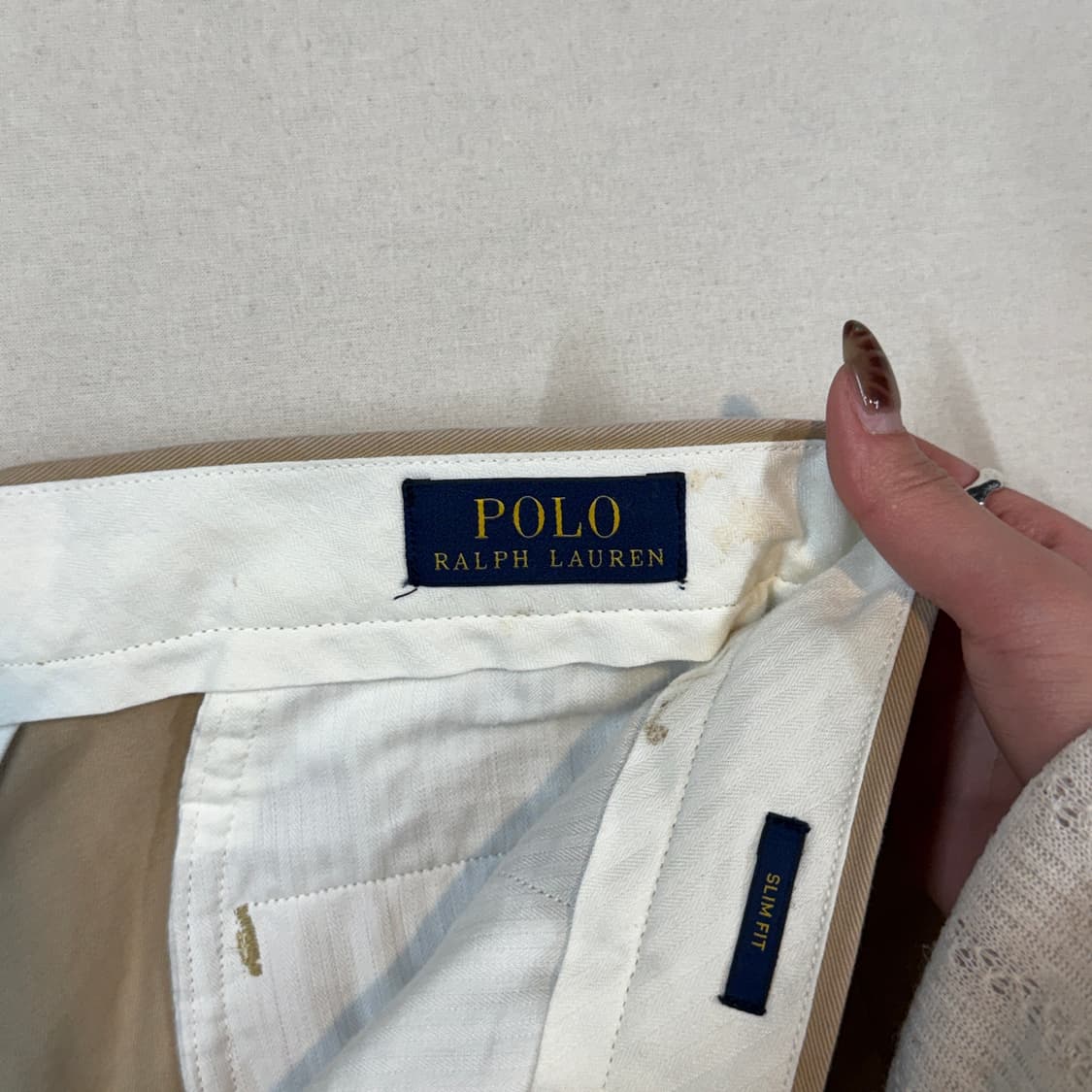 31inch) 폴로 랄프로렌 엠브로이드 자수 면바지 치노팬츠 상품이미지9