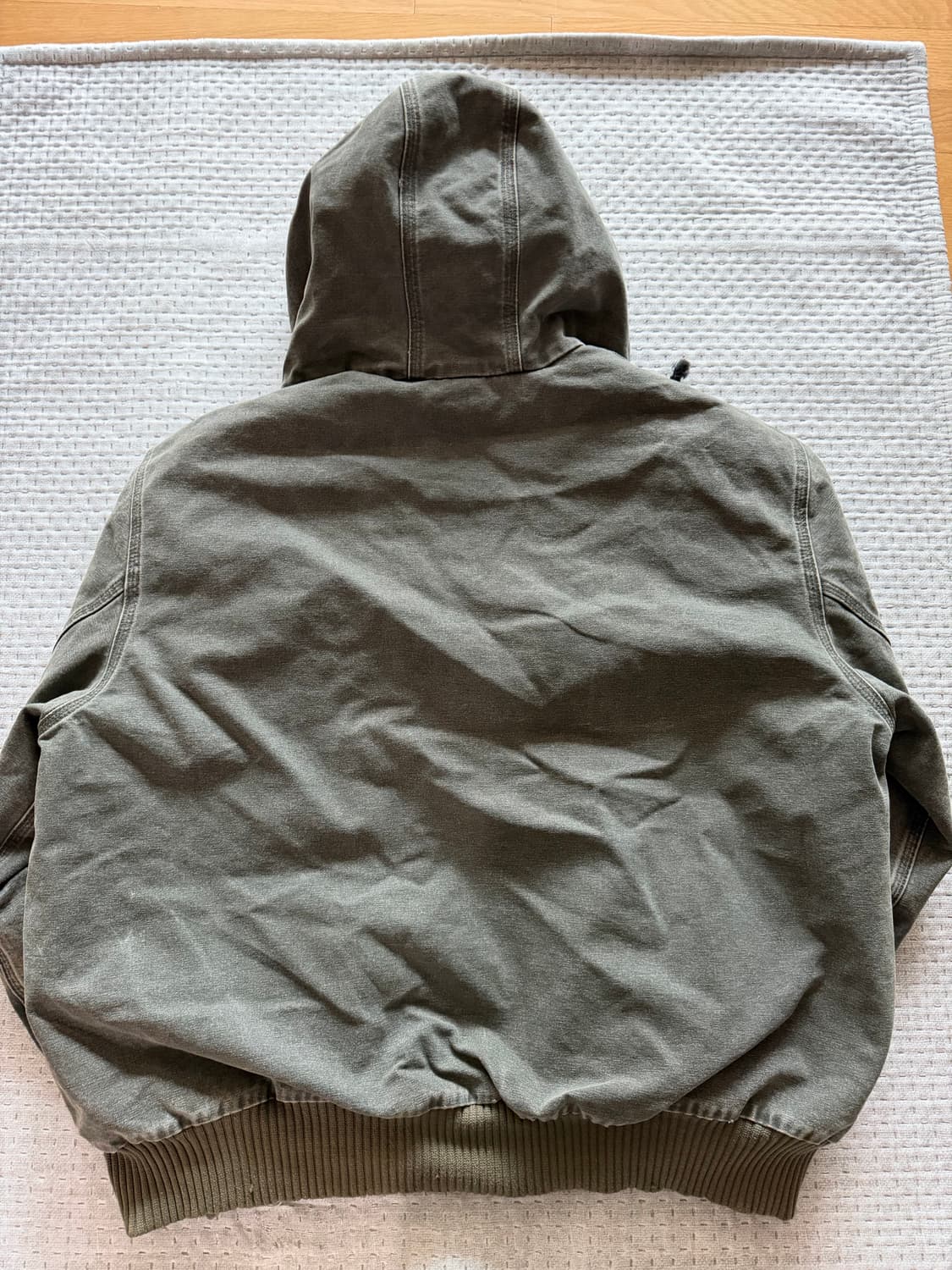 [XXL] 칼하트 j130 j68 샌드스톤 덕 액티브 자켓 모스 상품이미지5