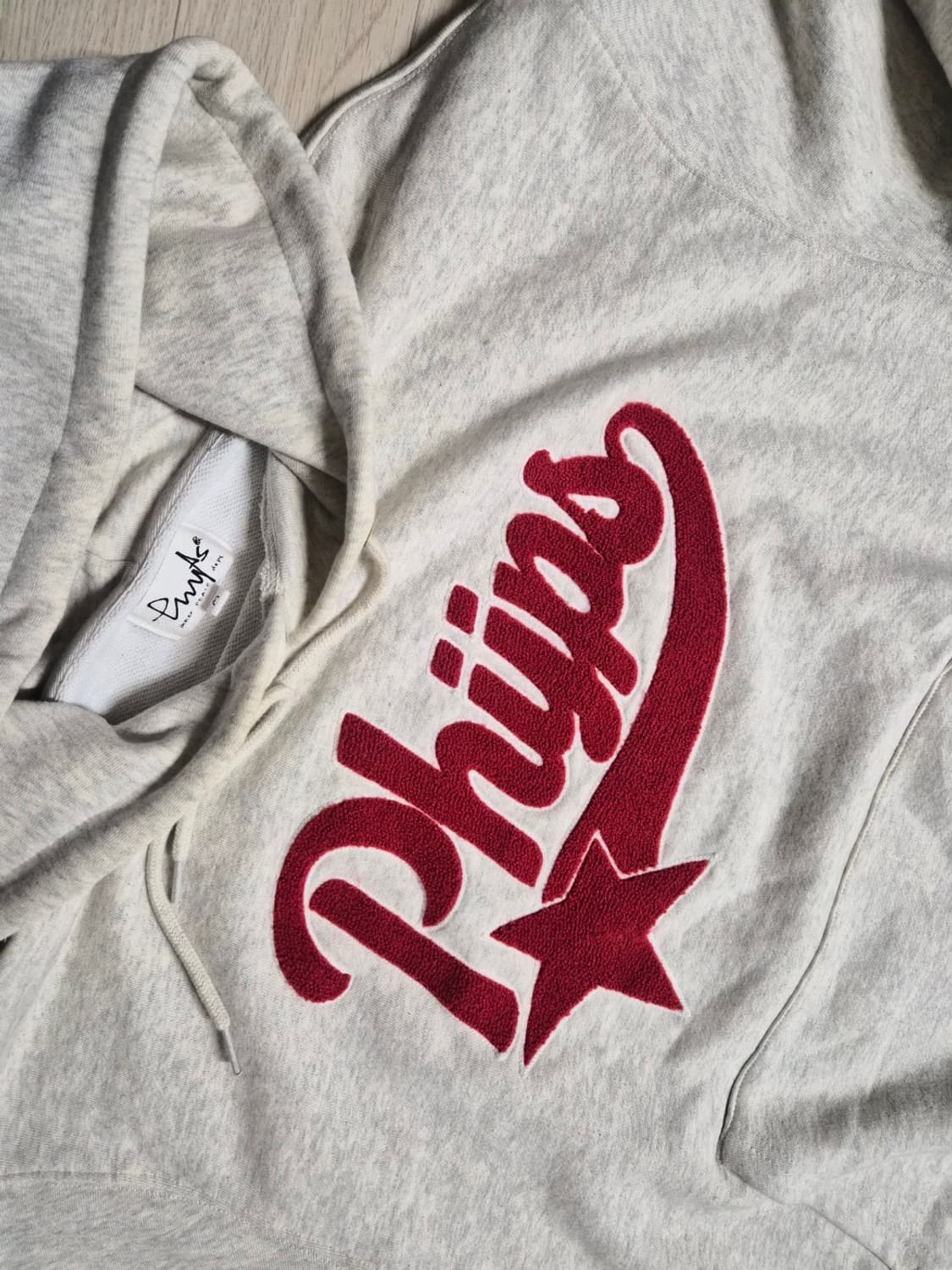 피지컬 디파트먼트 스타테일 후드 오트밀 m 상품이미지4