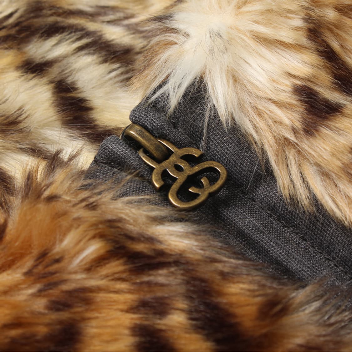 STUSSY "Pattern Fur Jacket" 상품이미지6