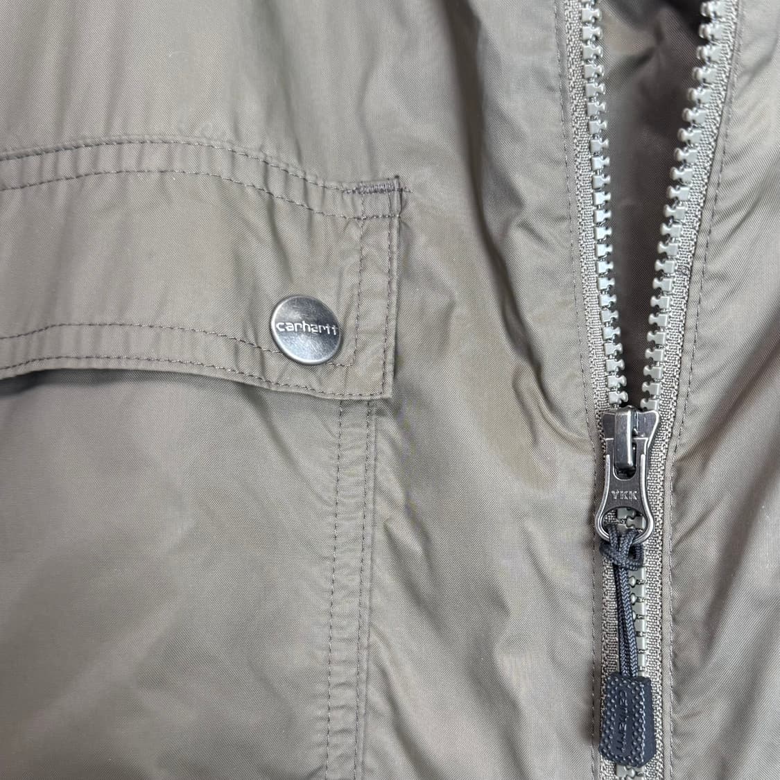 칼하트 OG 빈티지 락포드 레인디펜더 투포켓 바람막이 자켓 3XL 상품이미지5