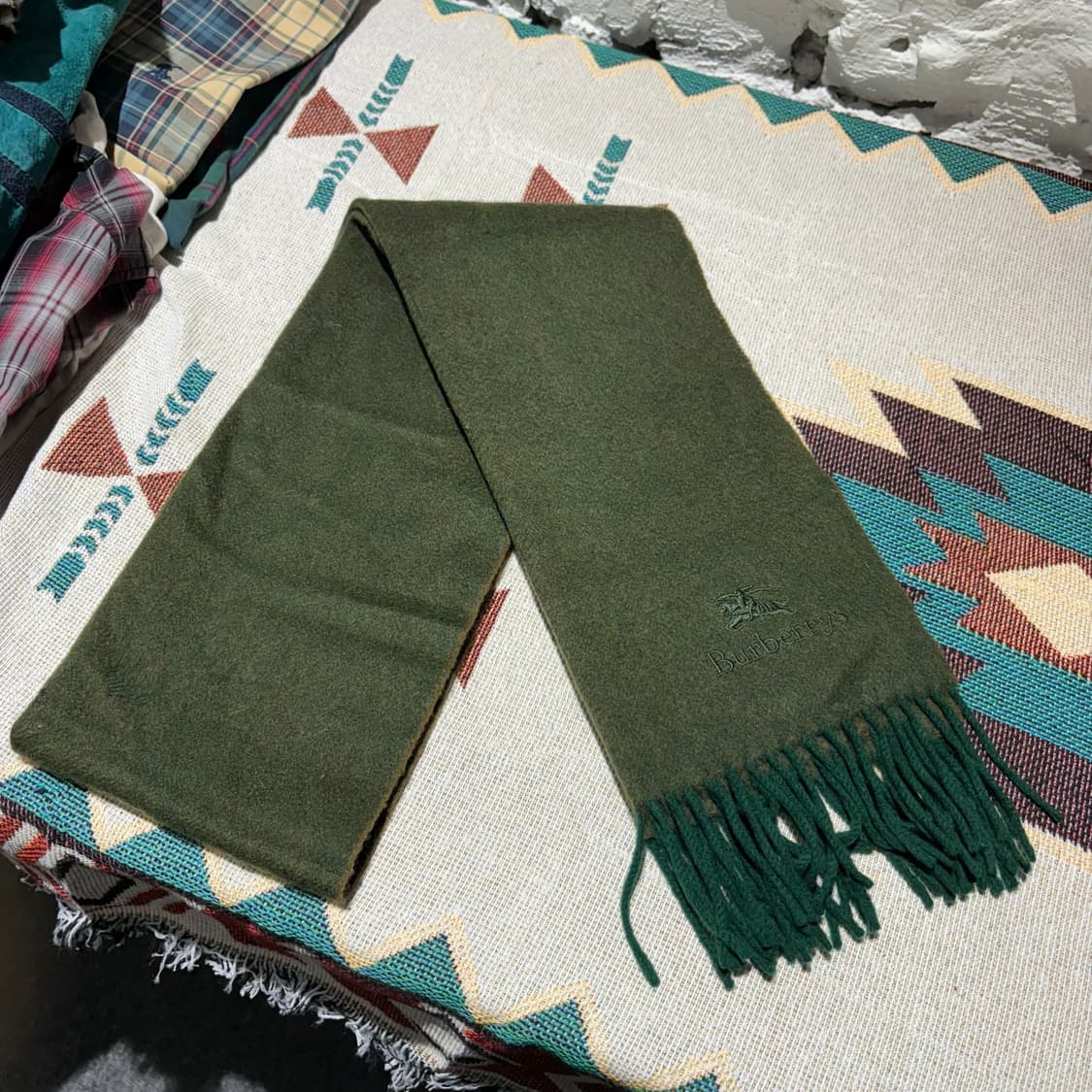 버버리 빈티지 머플러 상품이미지1