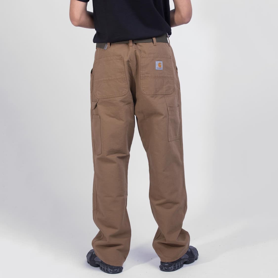 CARHARTT 더블니 팬츠 브라운 - 33 상품이미지2