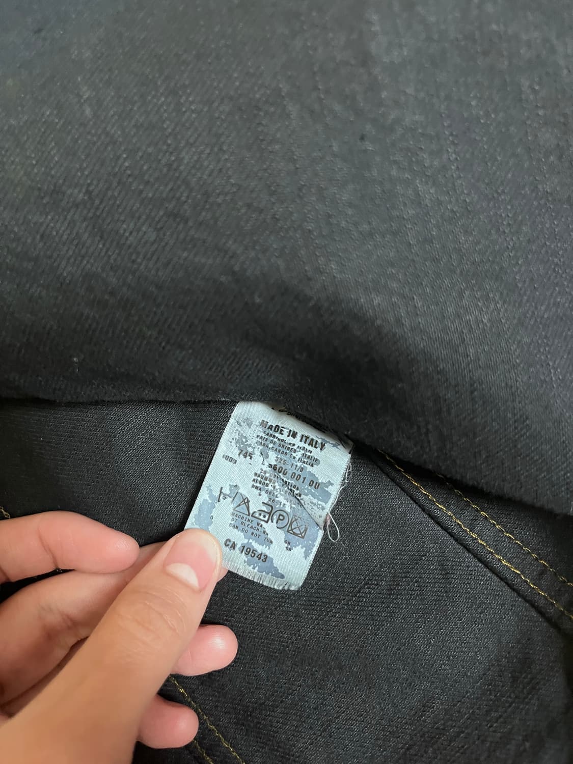 1998 helmut lang waxed classic denim  상품이미지3