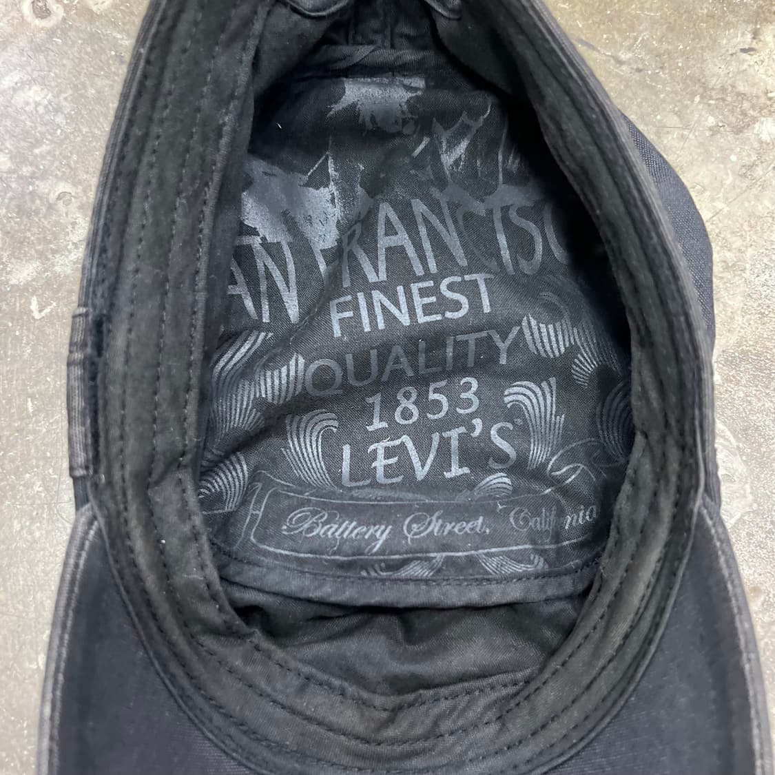 리바이스 레드탭 워크캡 군모 모자 빈티지 디테일 야구모자 상품이미지5