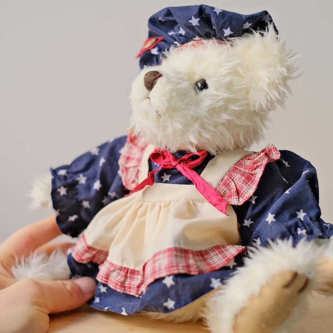 빈티지 테디베어 브라스 버튼 걸스카우트 베어 곰돌이인형 상품이미지9