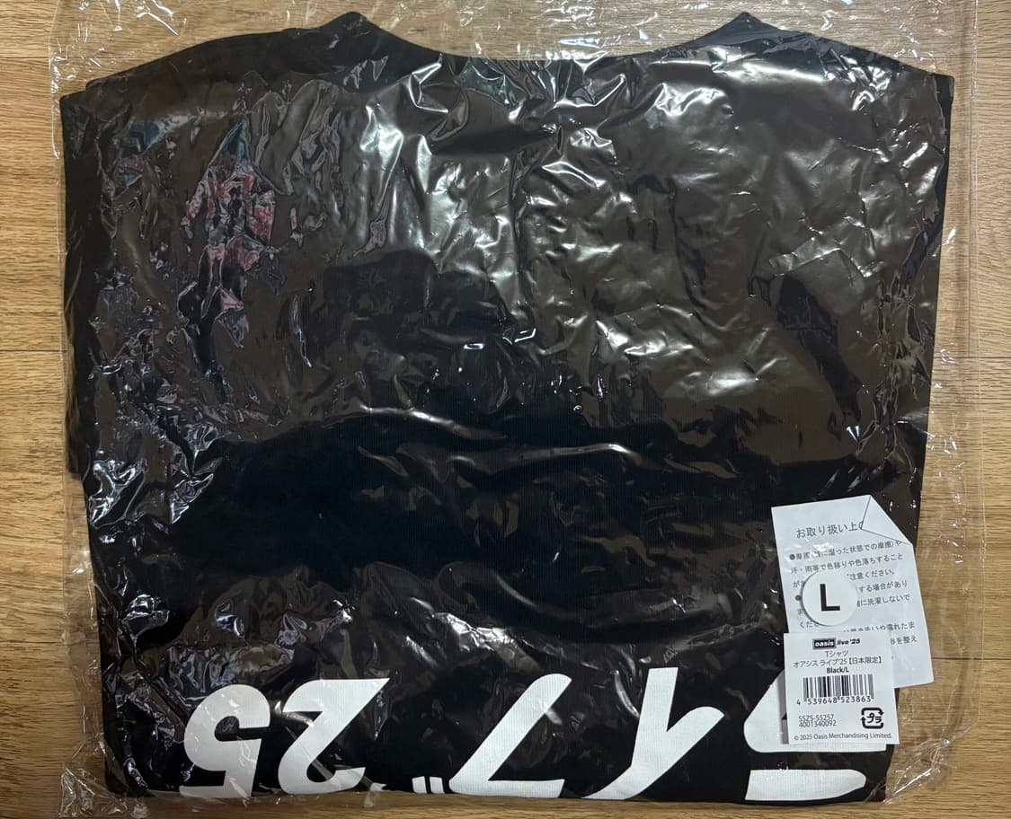 오아시스 도쿄 머천 티셔츠L 상품이미지1