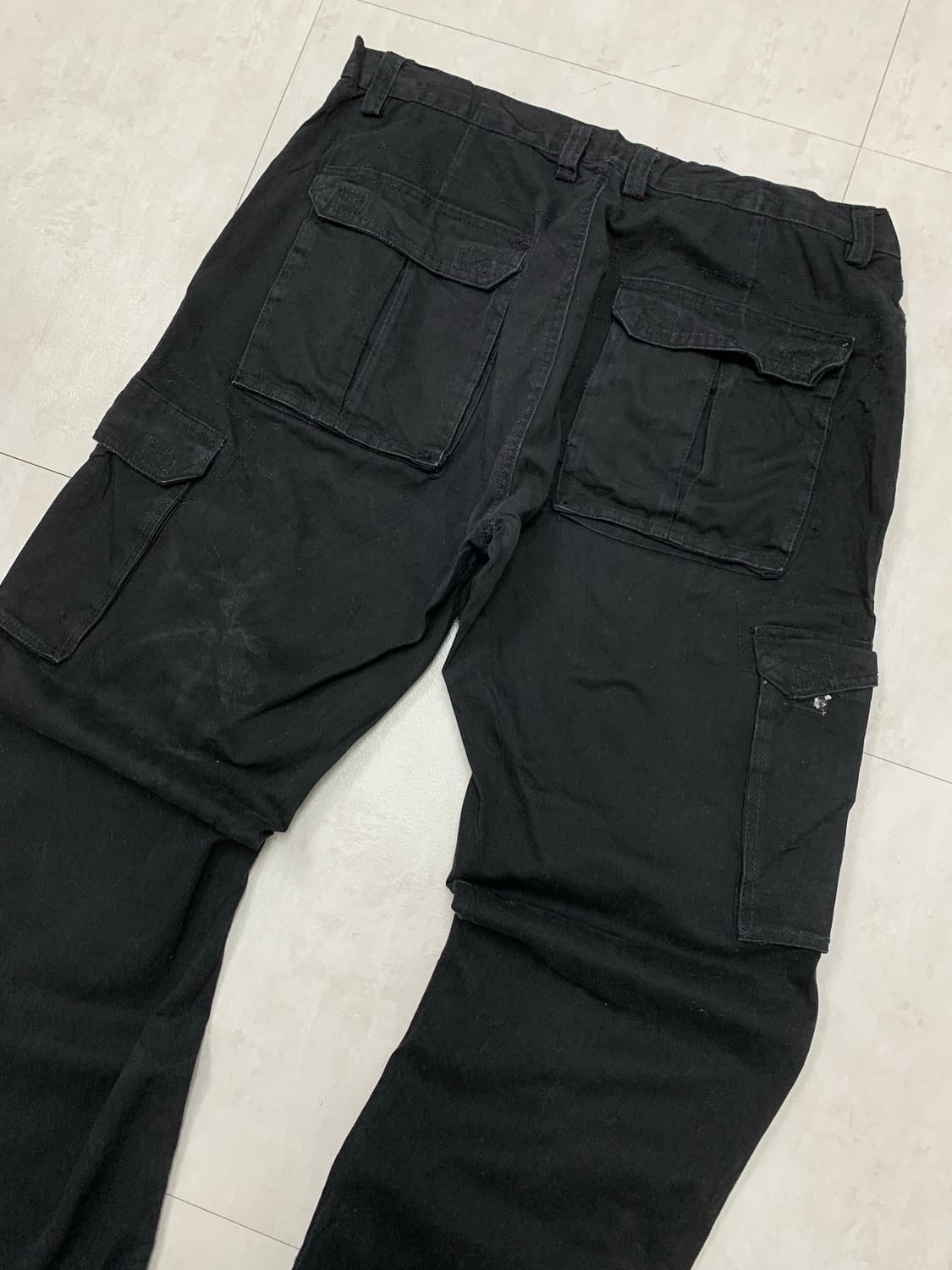 Noiz 블랙 카고 팬츠 #450 상품이미지6