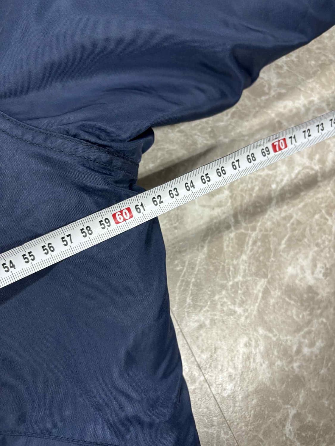 디스이즈네버댓 아치로고 네이비 바시티 자켓 봄버 점퍼(L) 상품이미지6