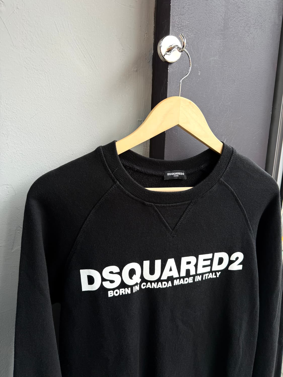 95/ 디스퀘어드2 프론트 로고 프린팅 맨투맨 상품이미지3