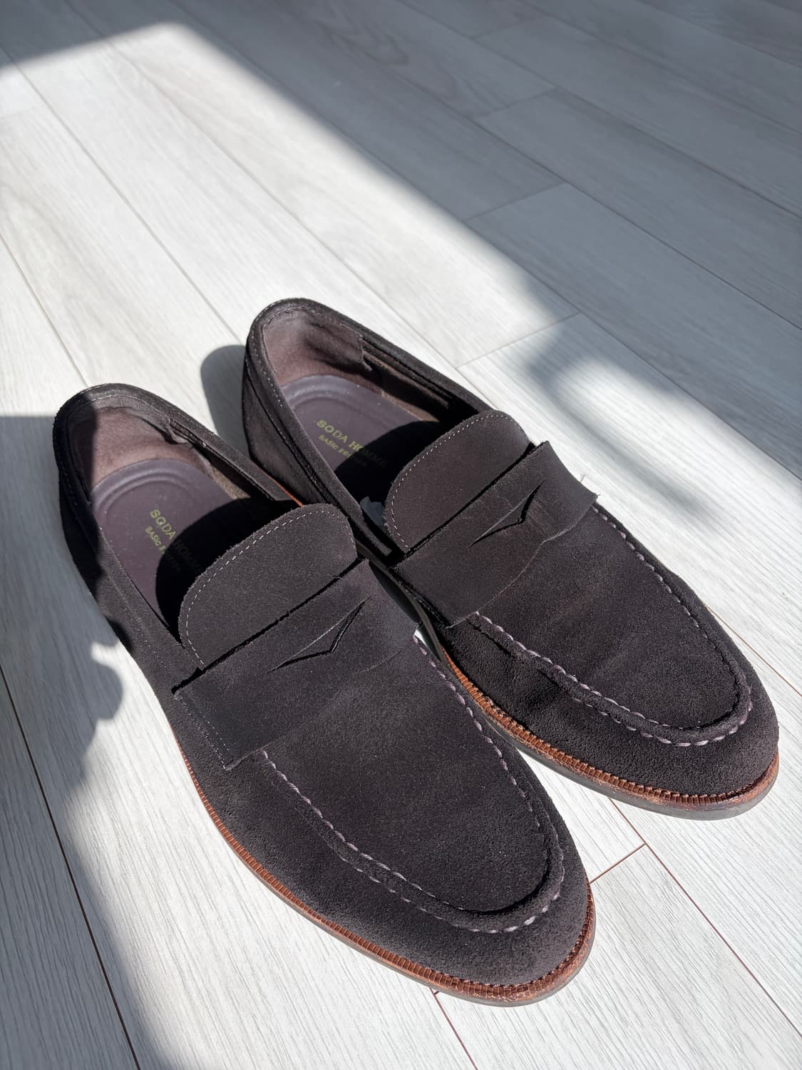 소다옴므 스웨이드 로퍼 265mm 상품이미지4