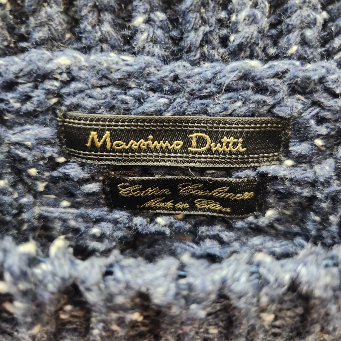 마시모두띠 꽈배기 코튼/캐시미어 니트 XL 상품이미지5