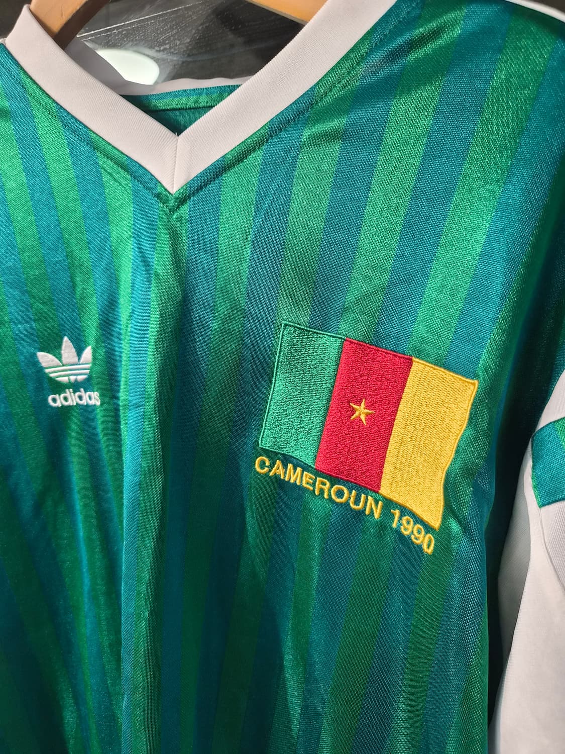 S) 아디다스 카몌룬 1990 월드컵 유니폼 팝니다 상품이미지3