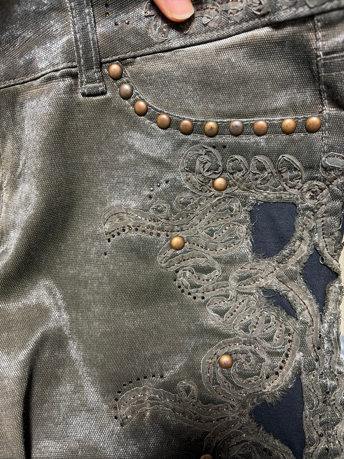 스테파노 스키니 코팅진 상품이미지1