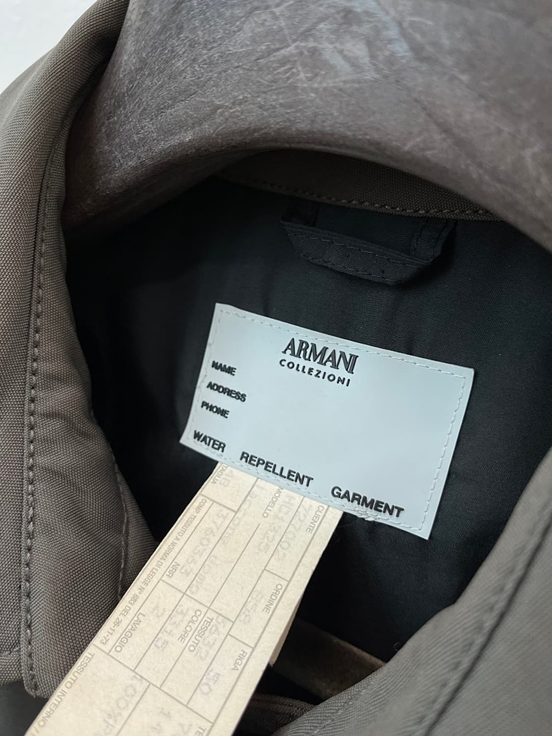 105) 알마니 이태리 리펠런트 집업자켓  상품이미지4
