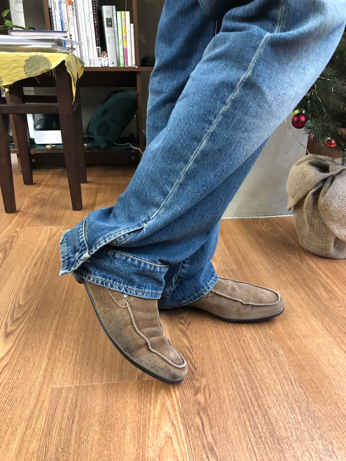 Prada 스웨이드 로퍼 UK7.5 상품이미지2