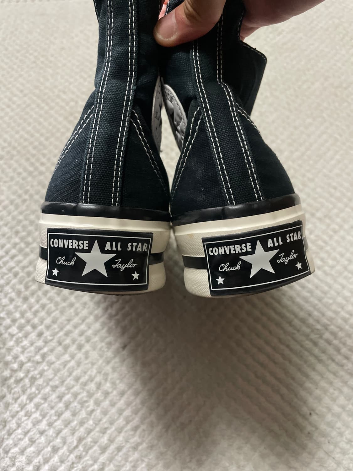 CONVERSE 컨버스 척 70 플러스 하이 검흰 상품이미지7