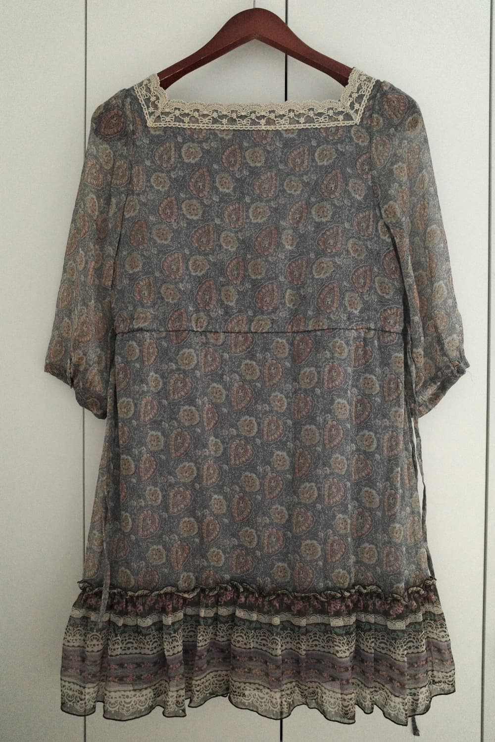 일본 빈티지 레이스 원피스 상품이미지2