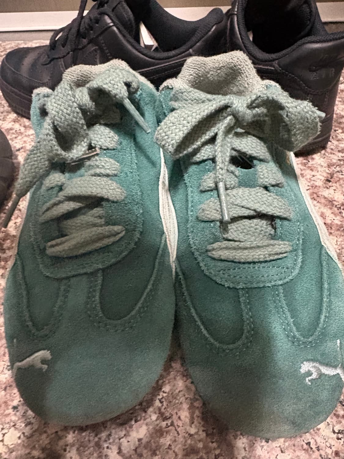 푸마 스피드캣 네버원 V 다크그린문 상품이미지3