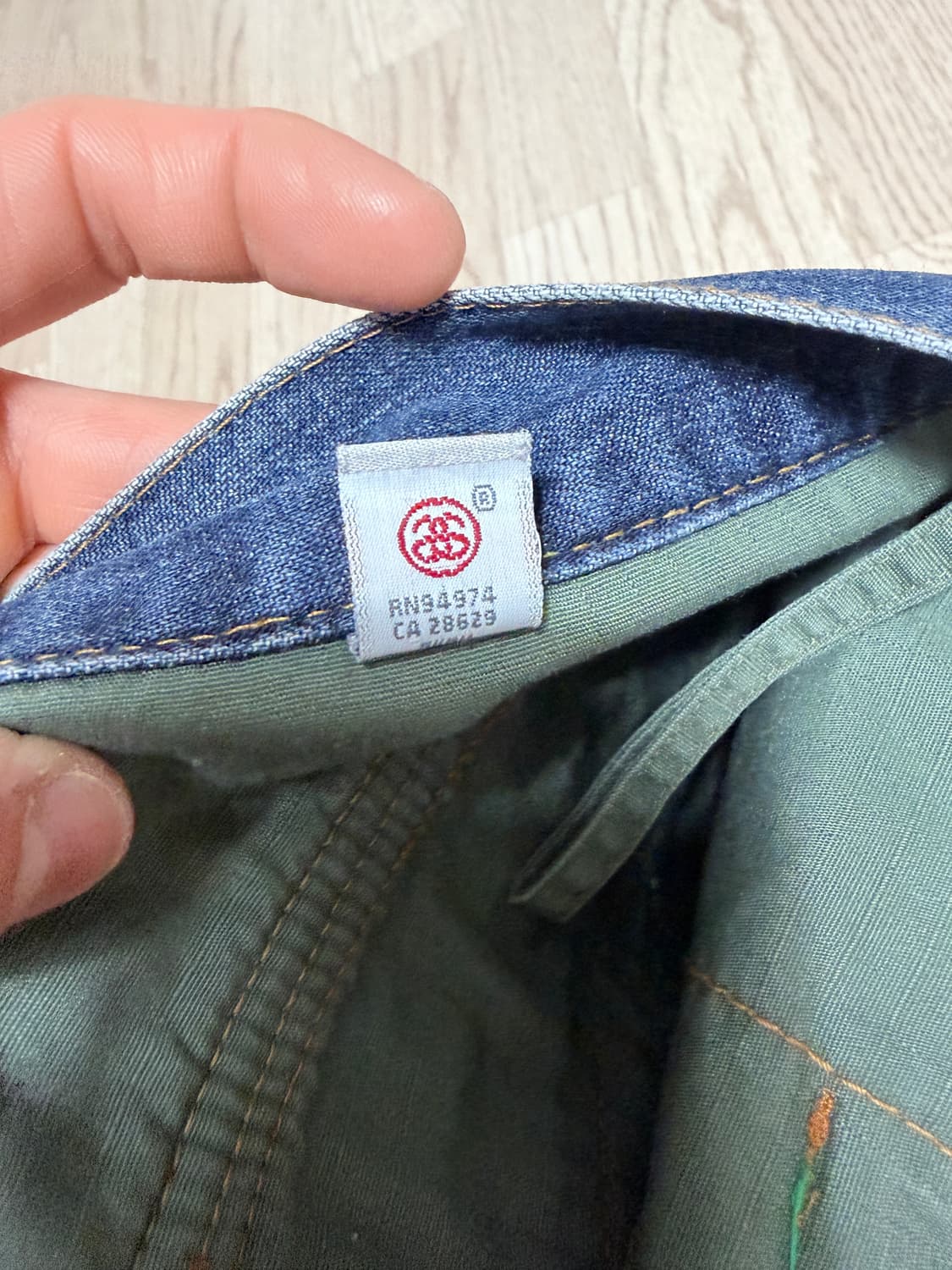 [32] 00년대 올드 스투시 워크기어 데님 워크 쇼츠 상품이미지6