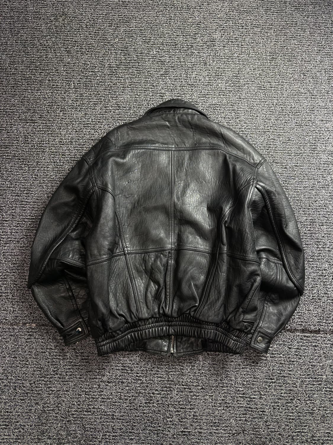 빈티지 아카이브 양가죽 레더 봄버 자켓 2784 상품이미지5