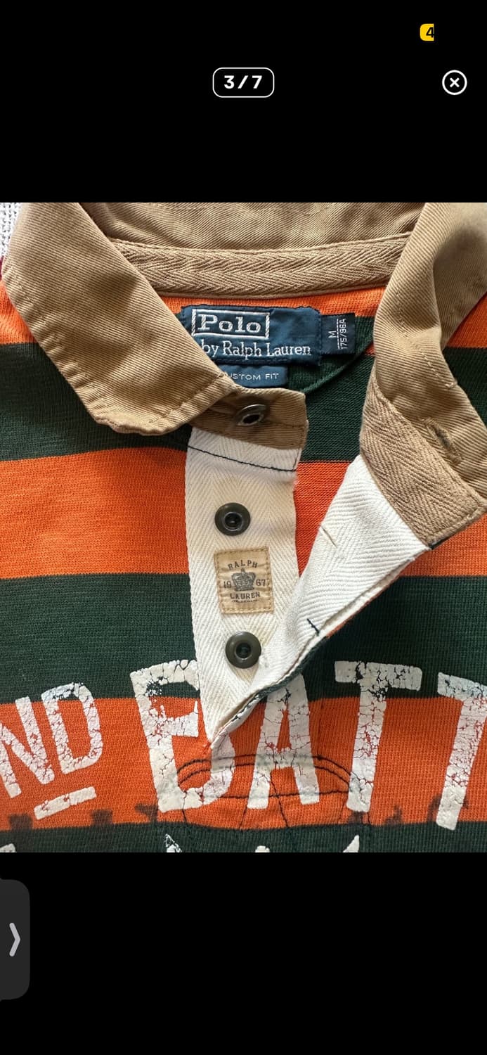 M)폴로 럭비 티셔츠 상품이미지3