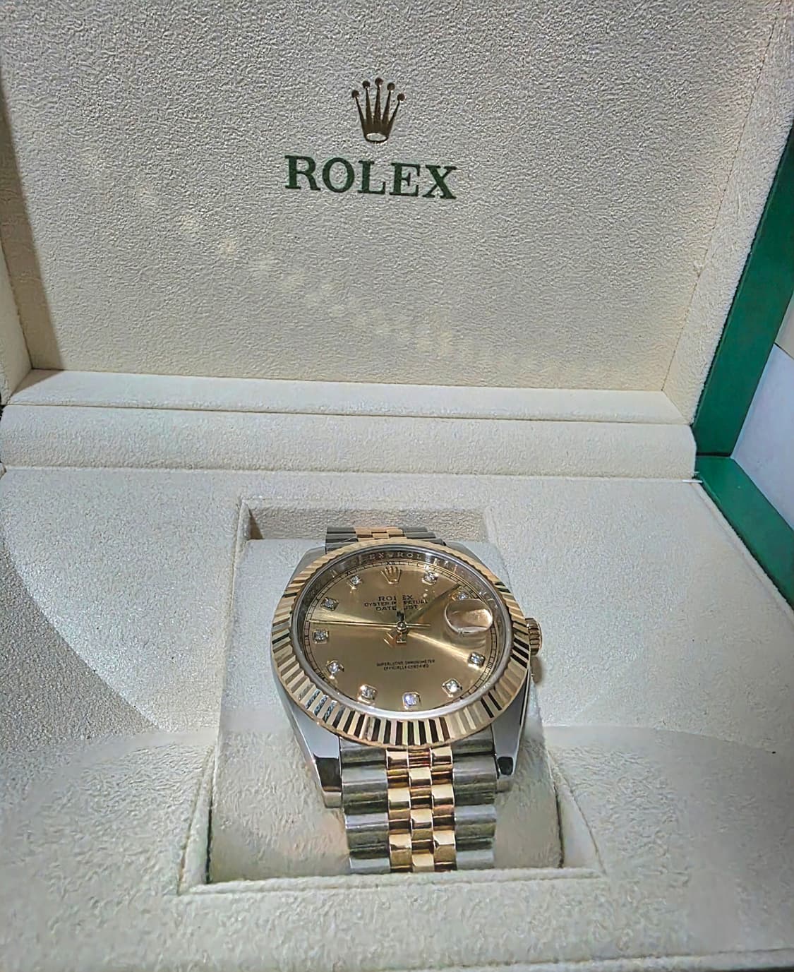 롤렉스 데이저스트 41 콤비 샴페인 10P 풀셋 (126333) 상품이미지5