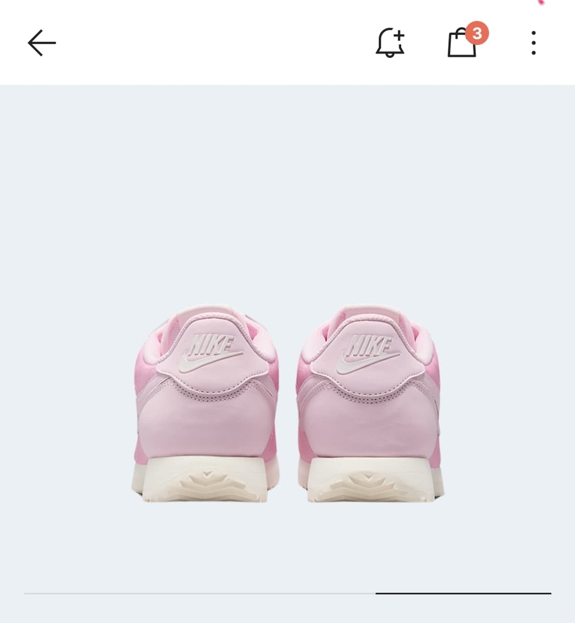 [250] 나이키 코르테즈 핑크 상품이미지3