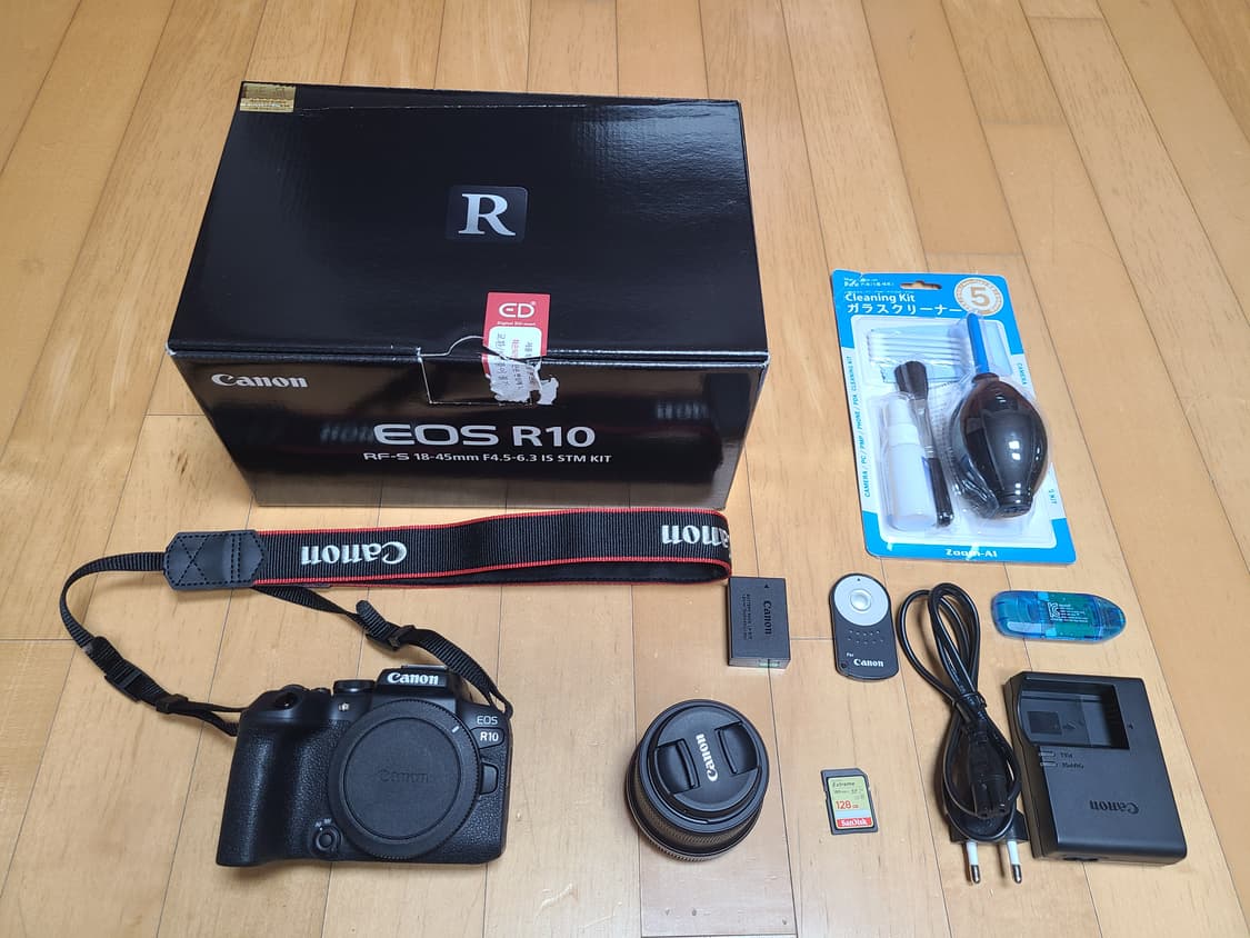 캐논 EOS R10 18-45mm 렌즈킷 (500컷 미만, 바로 사용) 상품이미지1