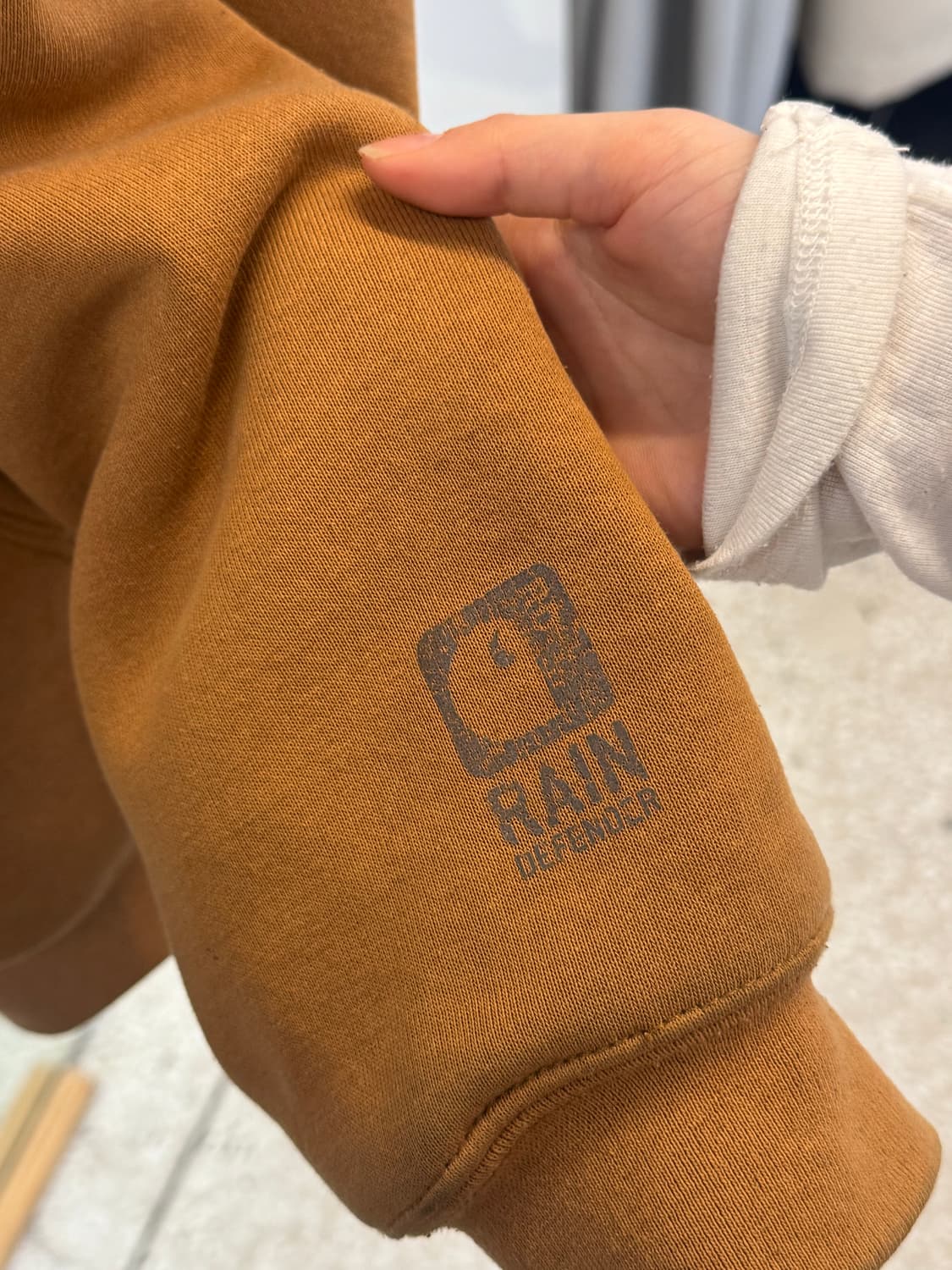 Carhartt Camel Thermal Hooded Zip-Up 상품이미지5