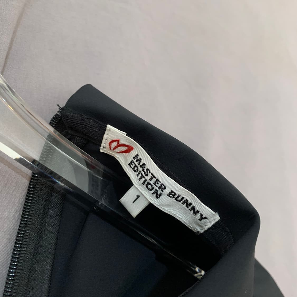 1 마스터바니에디션 골프 블랙 반팔 카라티 상품이미지7